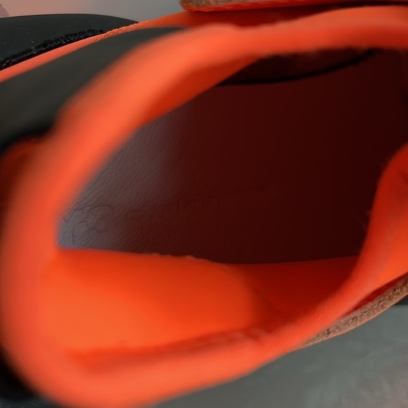 Y-3 Kaiwa Solar Orange Black Sneakers - Picture 11 of 12